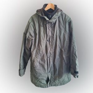 Massimo Osti Production 1990s parka with removable liner L/XL 46